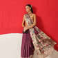 Tussar Silk Checks Work Saree With Figure Prints Border