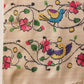 Tussar Silk Checks Work Saree With Figure Prints Border