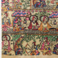 Tussar Silk Checks Work Saree With Figure Prints Border