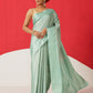Digital Printed Tussar Silk Solid Checks Work Saree