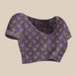 Kalamkari Printed Art Silk Festive Saree With Unstitched Blouse Piece