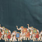 Elephant Printed Art Silk Festive Saree With Unstitched Blouse Piece