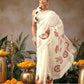 Digital Printed Festive Collection Mayli Tanjore Art Inspired Saree