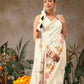 Digital Printed Festive Collection Mayli Tanjore Art Inspired Saree