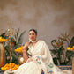 Digital Printed Festive Collection Mayli Tanjore Art Inspired Saree