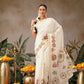 Digital Printed Festive Collection Mayli Tanjore Art Inspired Saree