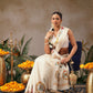 Digital Printed Festive Collection Mayli Tanjore Art Inspired Saree