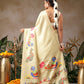 Digital Printed Premium Festive Saree with Tanjore Art Inspiration