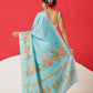 Digital Printed Premium Festive Saree with Tanjore Art Inspiration