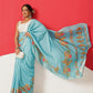 Digital Printed Premium Festive Saree with Tanjore Art Inspiration