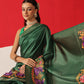 Digital Printed Premium Festive Saree with Tanjore Art Inspiration