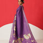 Digital Printed Premium Festive Saree with Tanjore Art Inspiration