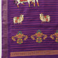 Digital Printed Premium Festive Saree with Tanjore Art Inspiration