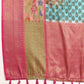 Kanjivaram Silk Zari Woven Digital Printed Saree