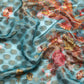 Kanjivaram Silk Zari Woven Digital Printed Saree