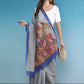 Cotton Zari Tissue Printed Saree