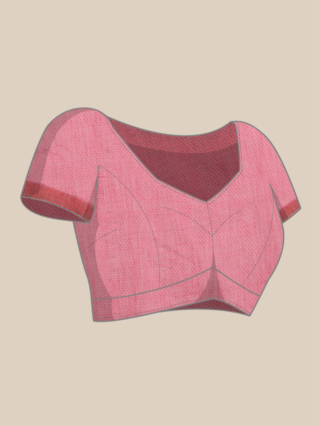 Cotton Zari Tissue Printed Saree