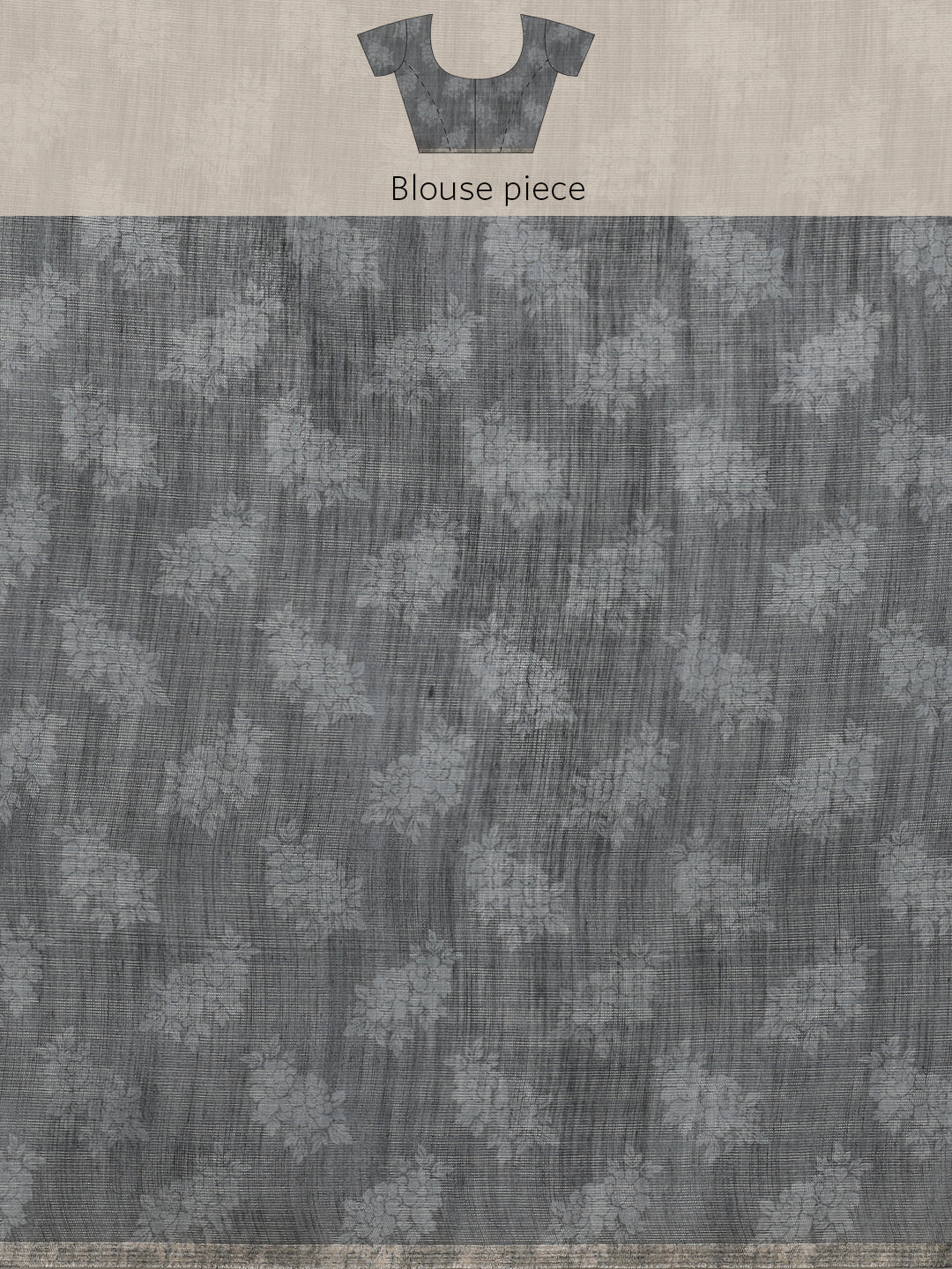 Cotton Zari Tissue Printed Saree