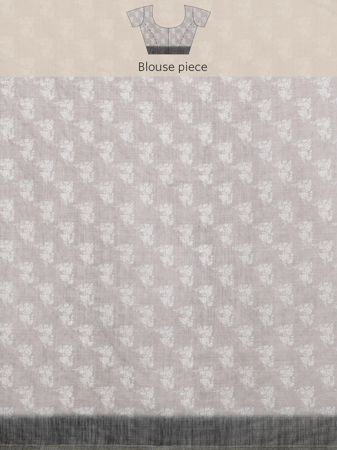 Cotton Zari Tissue Printed Saree