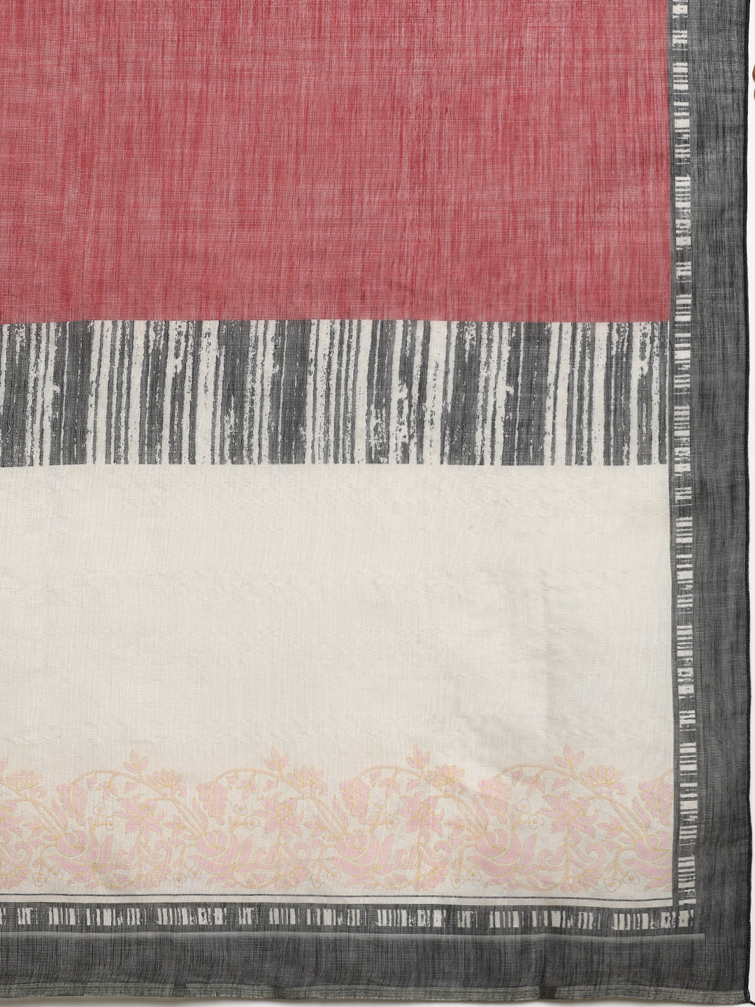 Cotton Zari Tissue Printed Saree