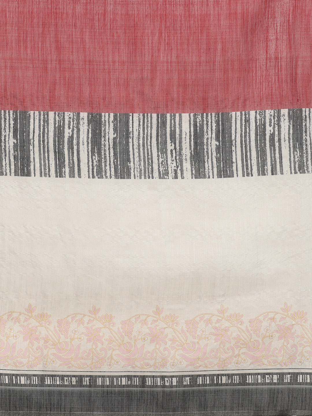 Cotton Zari Tissue Printed Saree