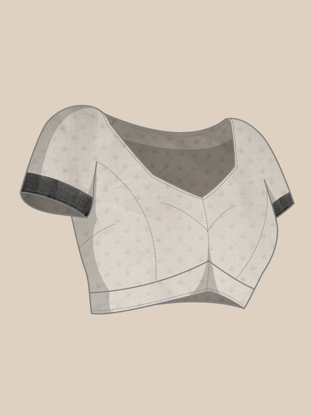 Cotton Zari Tissue Printed Saree