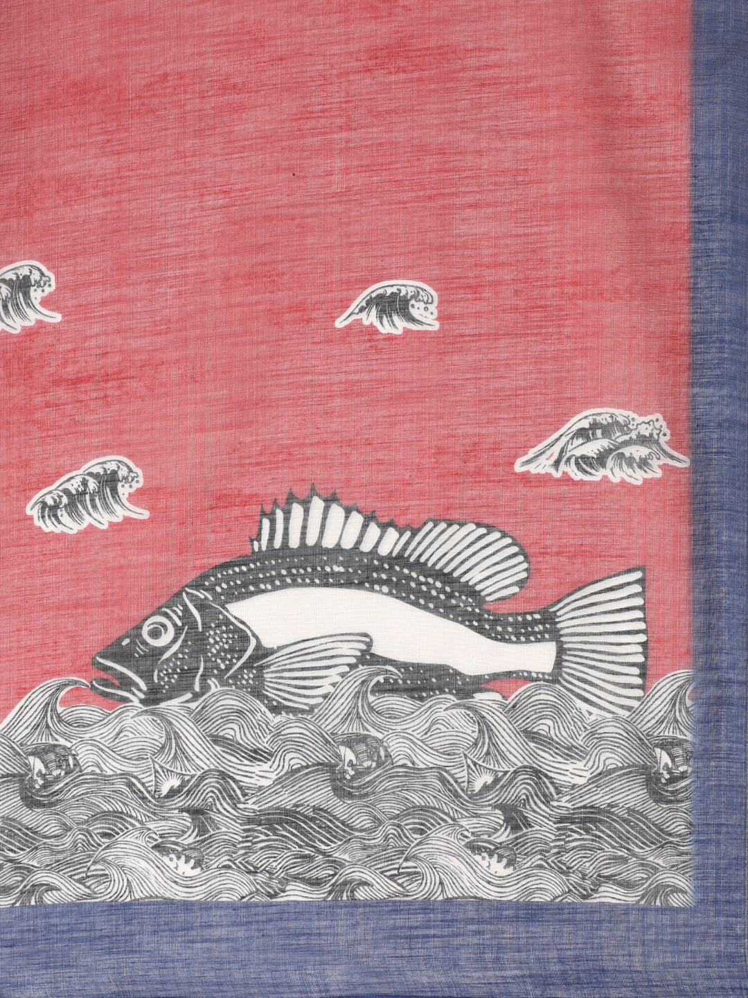 Cotton Zari Tissue Printed Saree