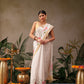 Onam Special Floral Printed Silk Kasavu Saree