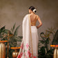 Onam Special Floral Printed Silk Kasavu Saree