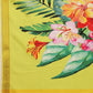 Onam Special Floral Printed Silk Kasavu Saree