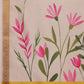 Onam Special Floral Printed Silk Kasavu Saree