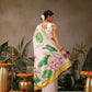 Onam Special Floral Printed Silk Kasavu Saree