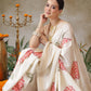 Onam Special Digital Printed Soft Silk Kasavu Saree With Printed Blouse
