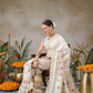 Onam Special Digital Printed Soft Silk Kasavu Saree With Printed Blouse