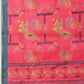 Paithani Cotton Blend Saree With Contrast Border