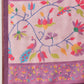 Contemporary Paithani Cotton Blend Saree with Floral Design