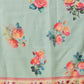Elegant Paithani Printed Cotton Blend Saree with Zari Border