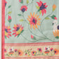 Elegant Paithani Printed Cotton Blend Saree with Zari Border