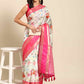Kalamkari Print with Regal Weave Silk Saree