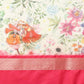 Kalamkari Print with Regal Weave Silk Saree