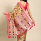 Kalamkari Print with Regal Weave Silk Saree