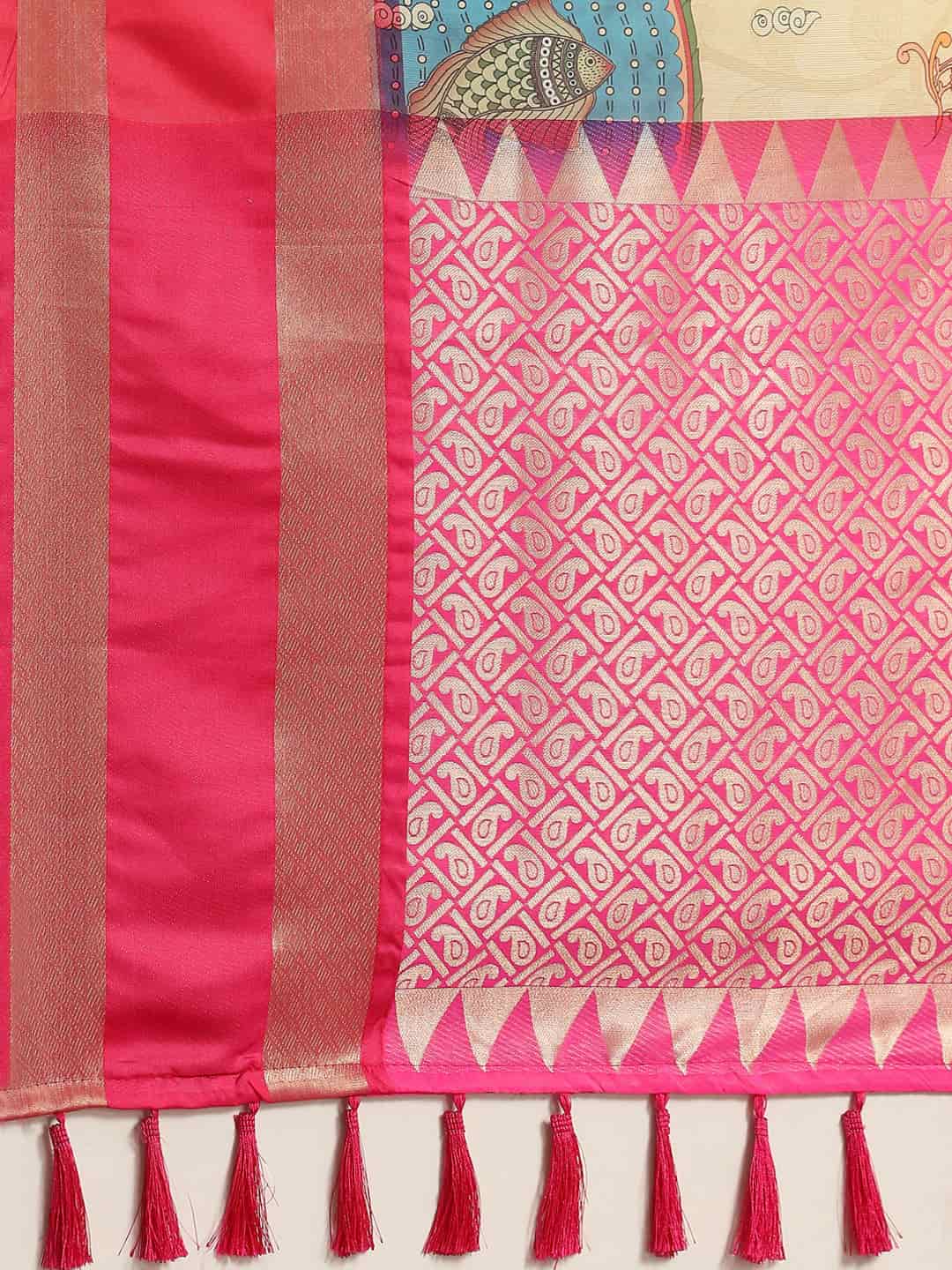 Women's Kanjeewaram Digital Printed Saree