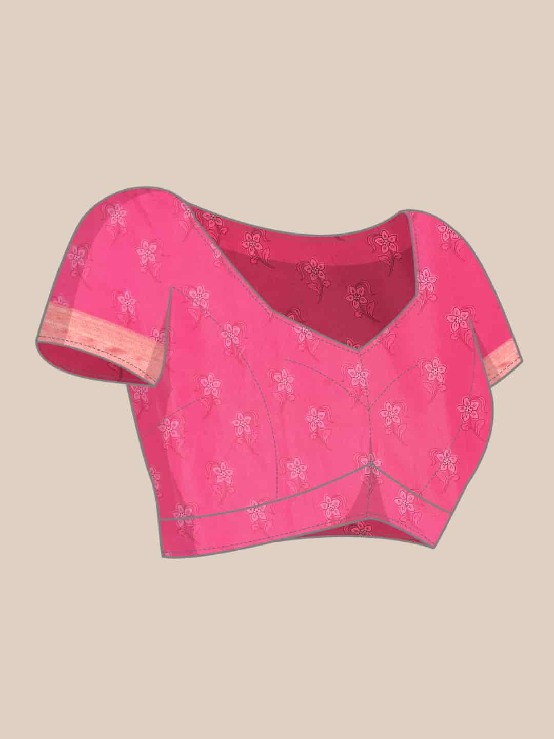 Women's Kanjeewaram Digital Printed Saree