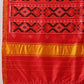 Double Ikkat Patola Printed Saree with Weaving Border & Pallu