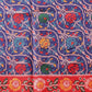 Double Ikkat Patola Printed Saree with Weaving Border & Pallu