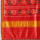 Double Ikkat Patola Printed Saree with Weaving Border & Pallu