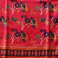 Double Ikkat Patola Printed Saree with Weaving Border & Pallu