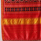 Double Ikkat Patola Printed Saree with Weaving Border & Pallu