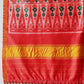 Double Ikkat Patola Printed Saree with Weaving Border & Pallu