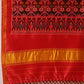 Double Ikkat Patola Printed Saree with Weaving Border & Pallu